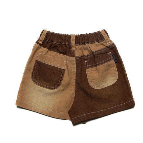 【130/140/150】ハードウォッシュショートパンツ 3524512j